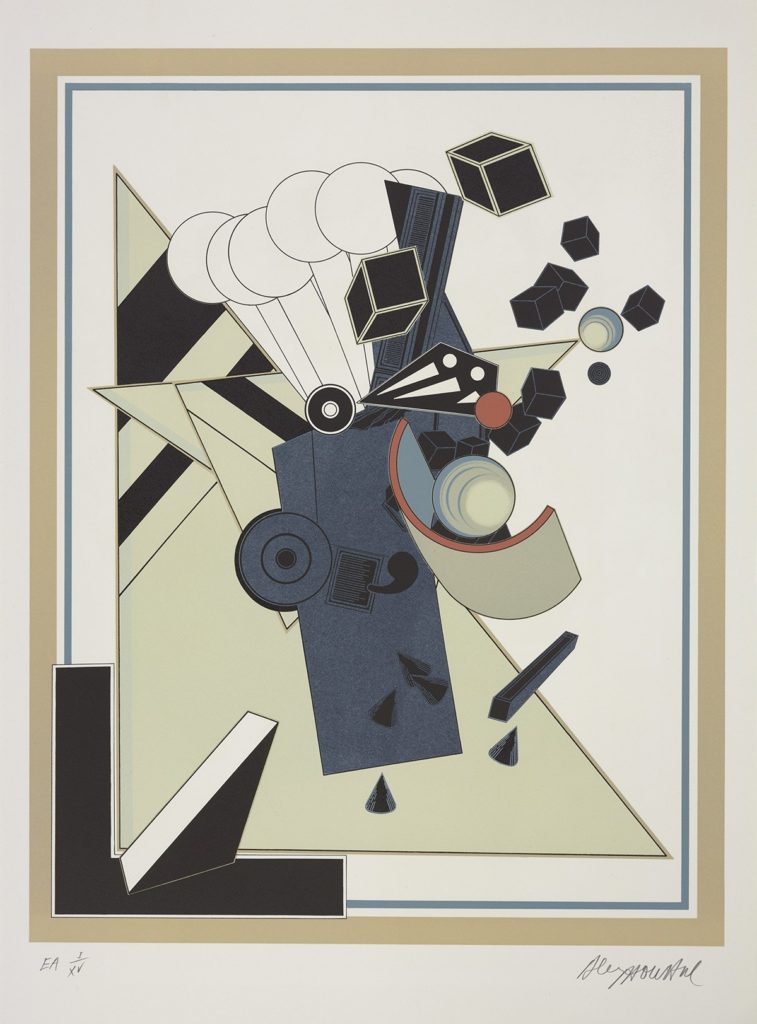 Inscription d’une dimension, 1977